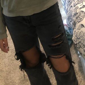 Ripped Black Jeans